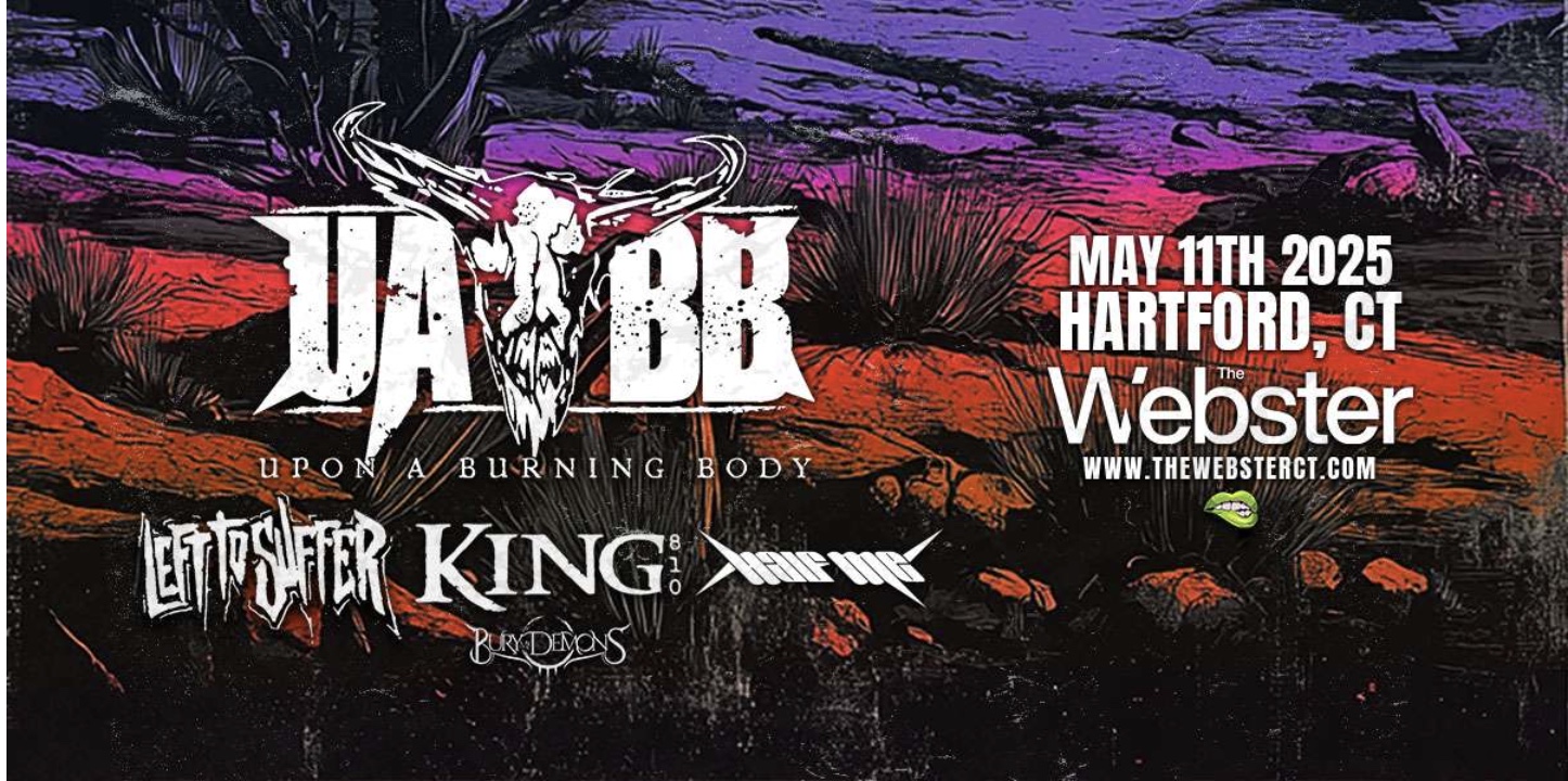 UPON A BURNING BODY – Live in Concert!